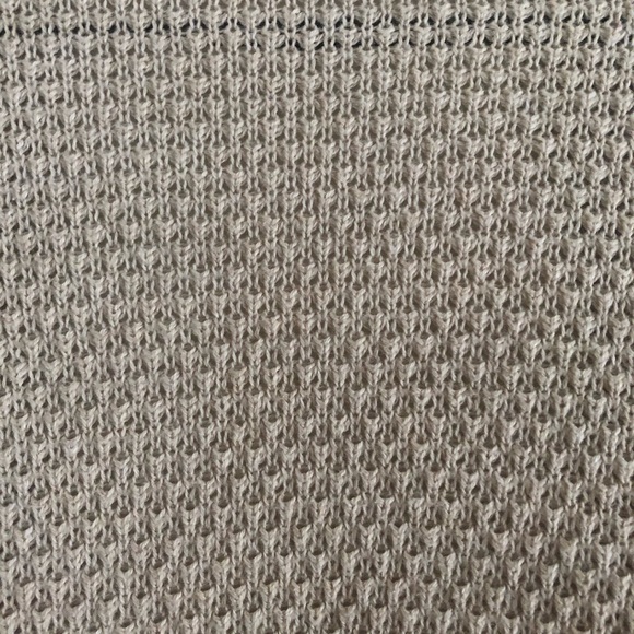 Khaki Open Knit Cardigan - Picture 7 of 8